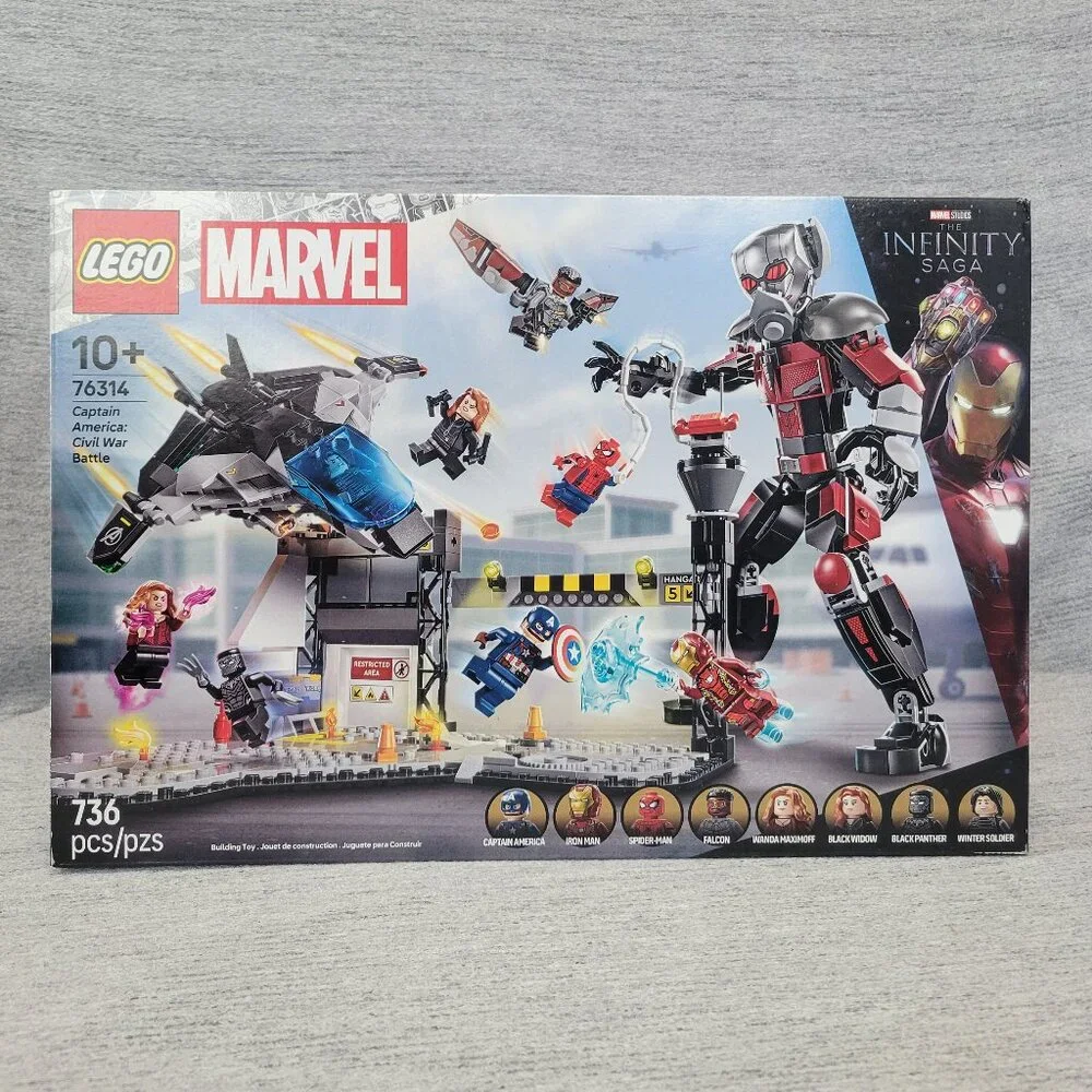 Lego Marvel Captain America: Civil War Action Battle 76314